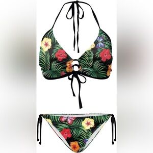 Snake Print String Sexy Bikini For Women NWOT Size S